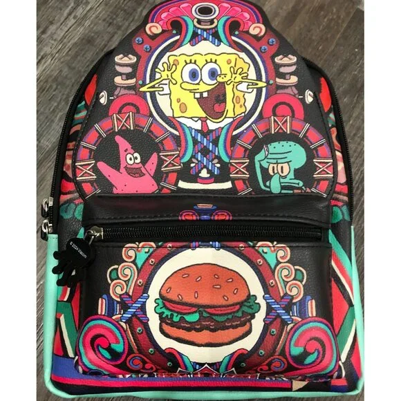Nickelodeon Spongebob Squarepants 12 Inch Mini Backpack New with Tags